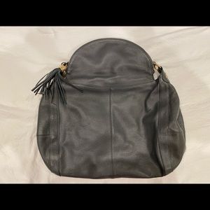 ONNA EHRLICH Rachel Grey Zippered
Hobo Handbag